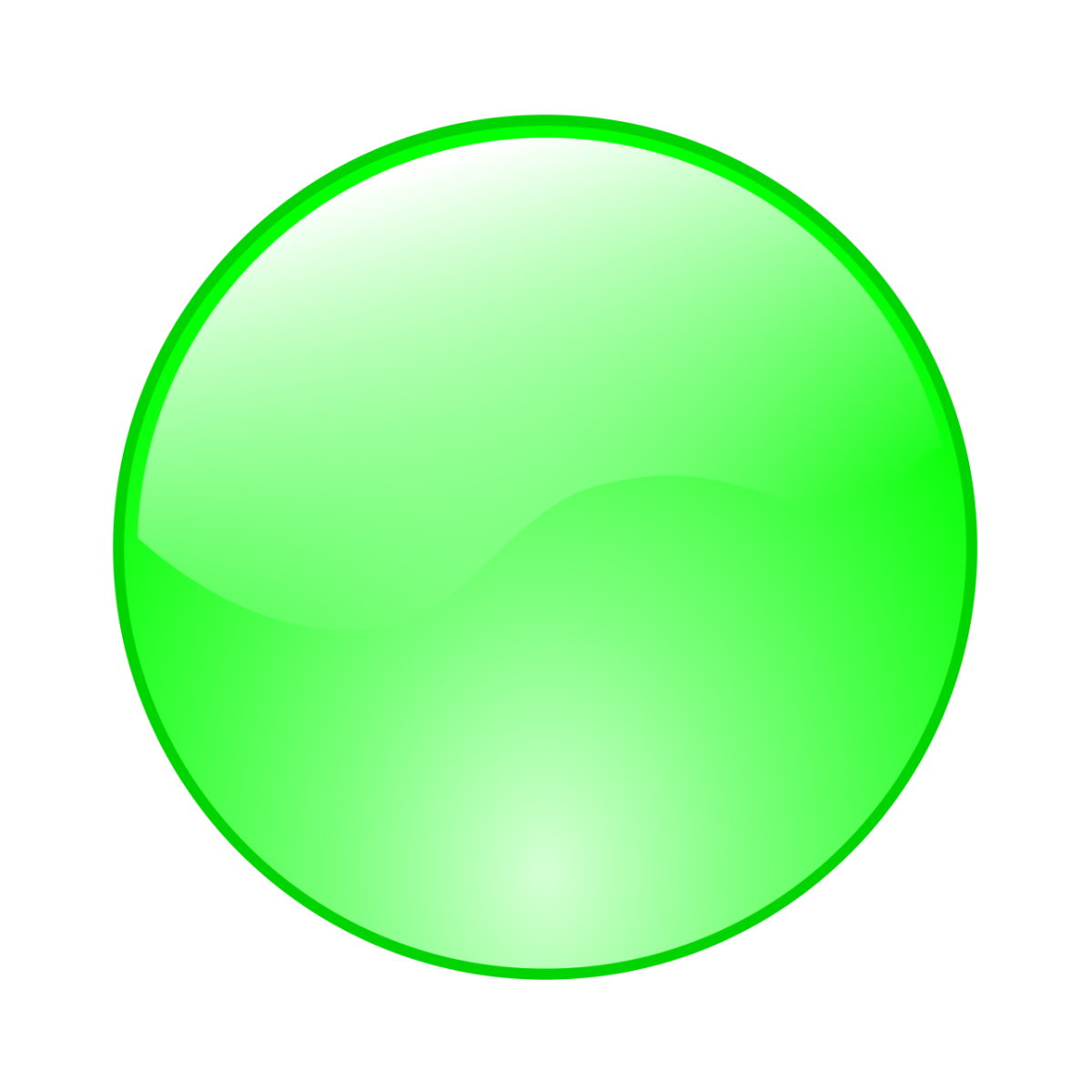 Dark Green circle
