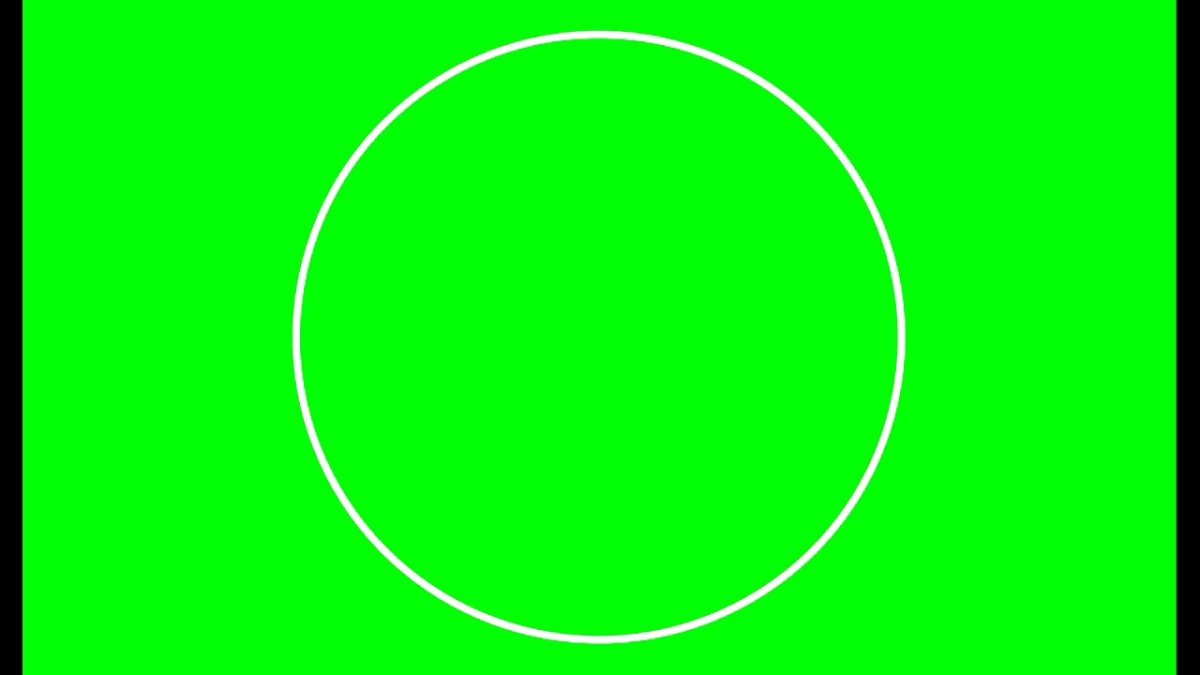 Круг хромакей