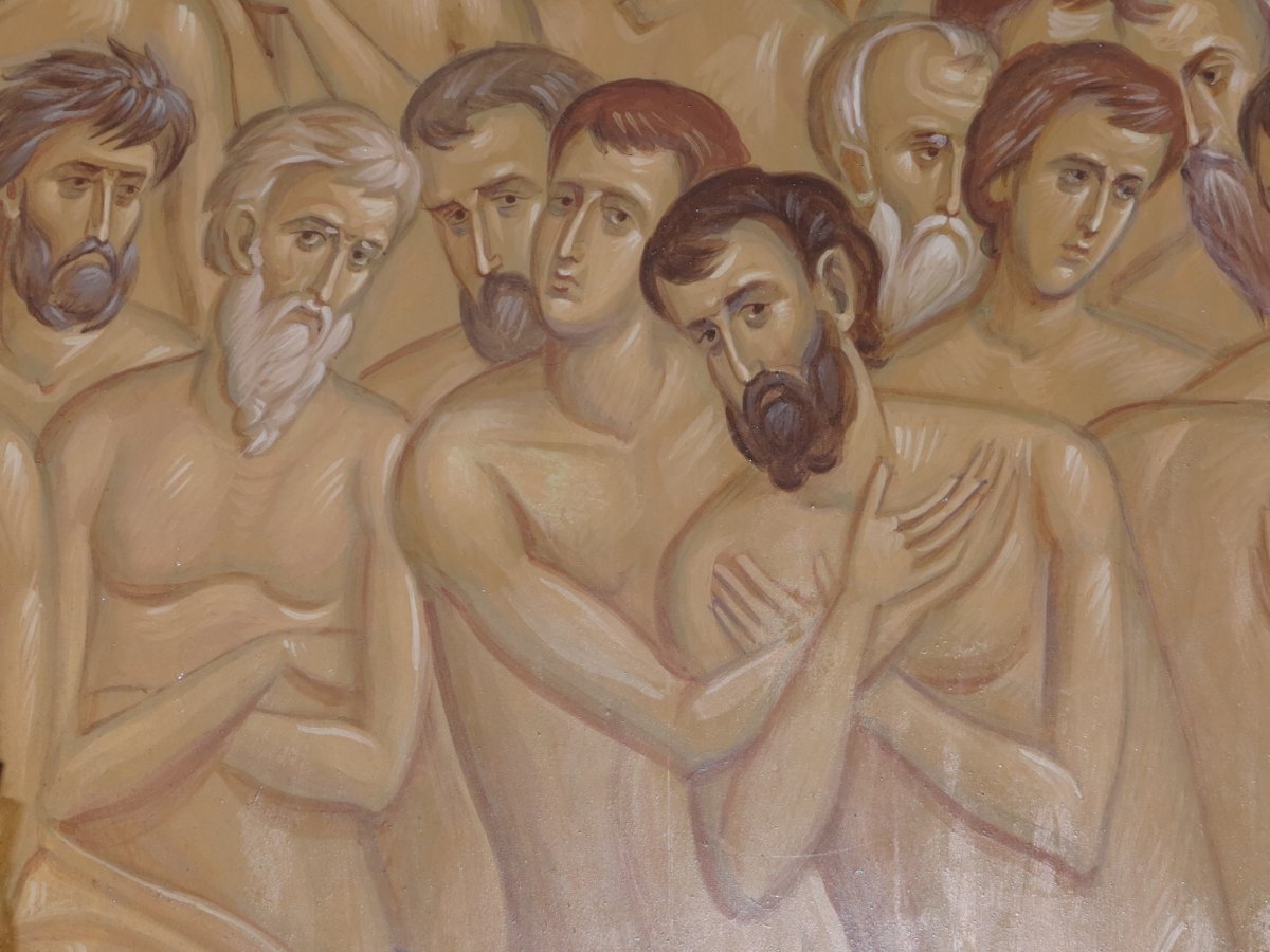 Собор Киево-Печерских святых в дальних пещерах почивающих икона