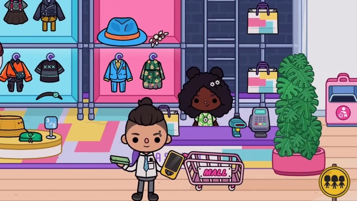 Toca World ванна в доме