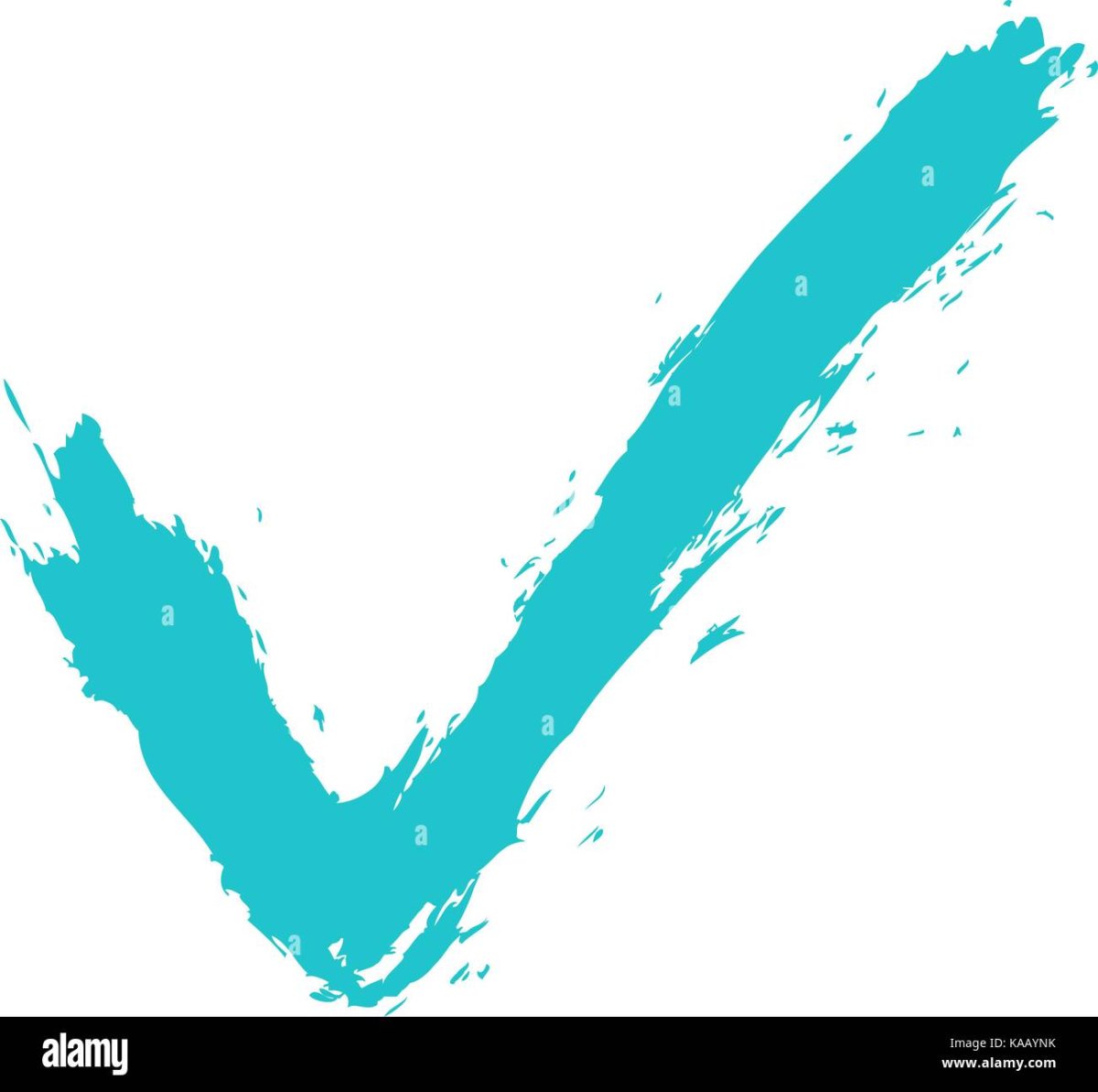 Галочка краской