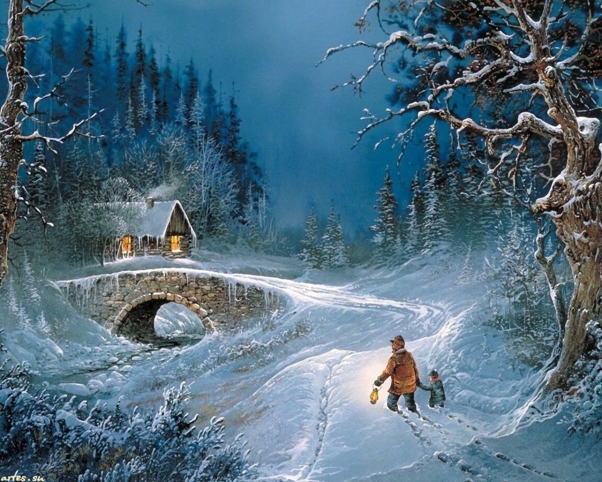 Американский художник Тед Блейлок