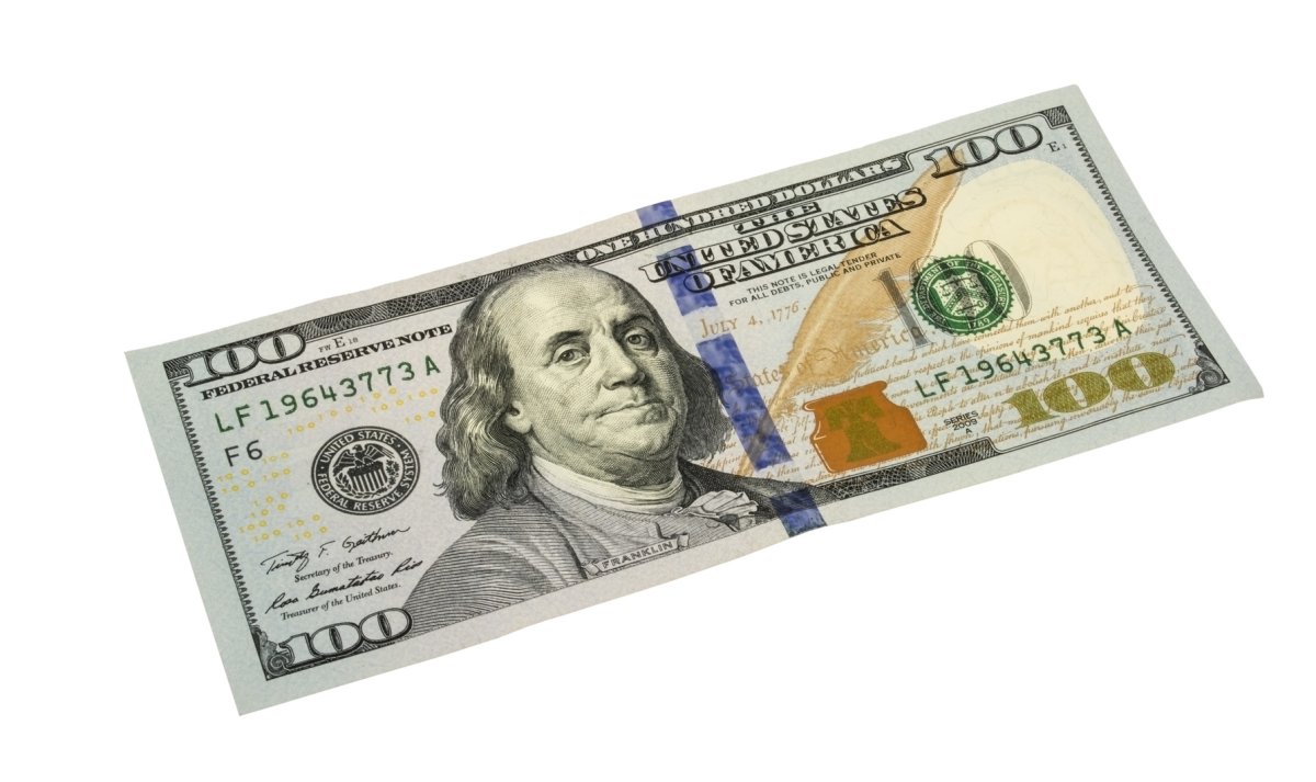 100 Долларов муляж