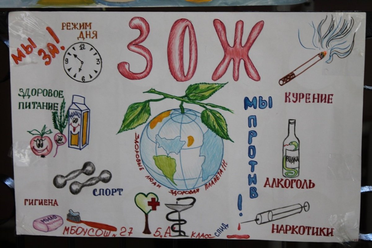 Рисунок на тему здоровье