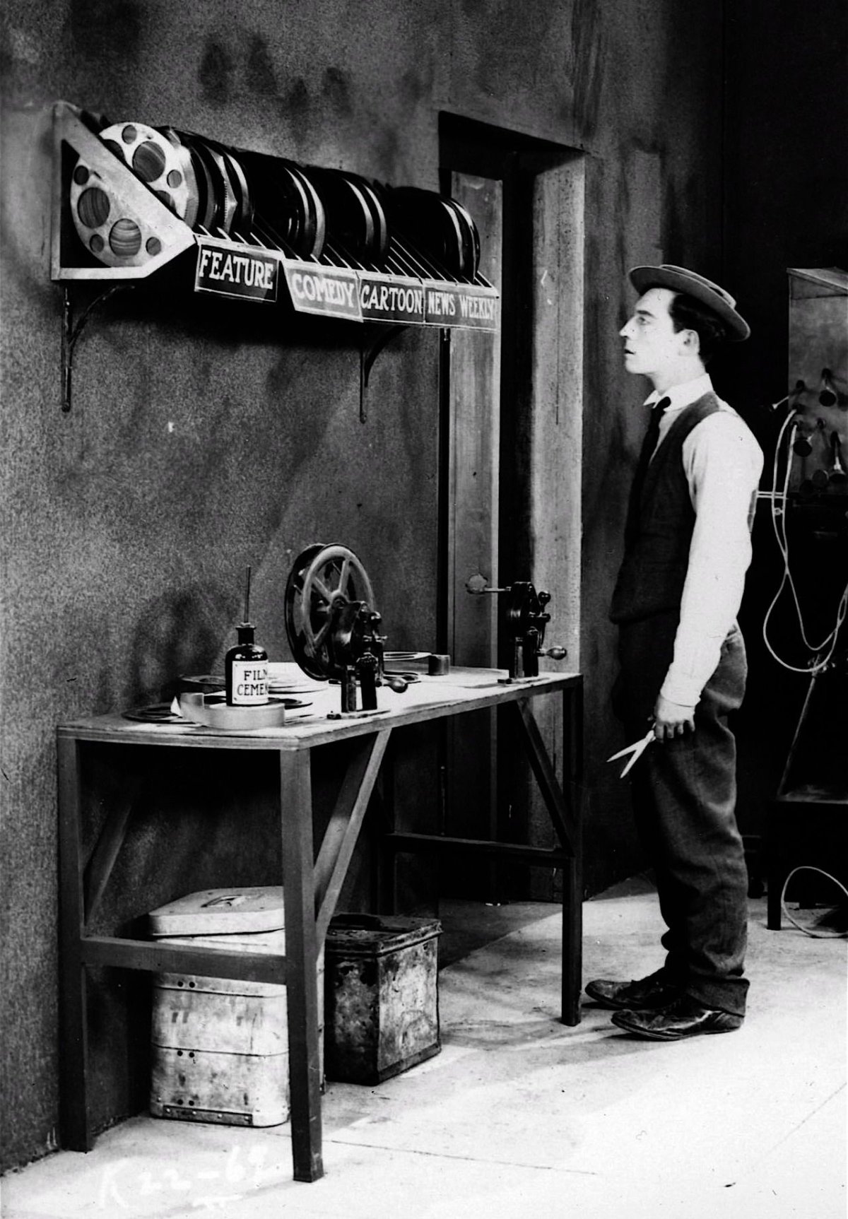 Бастер Китон в старости