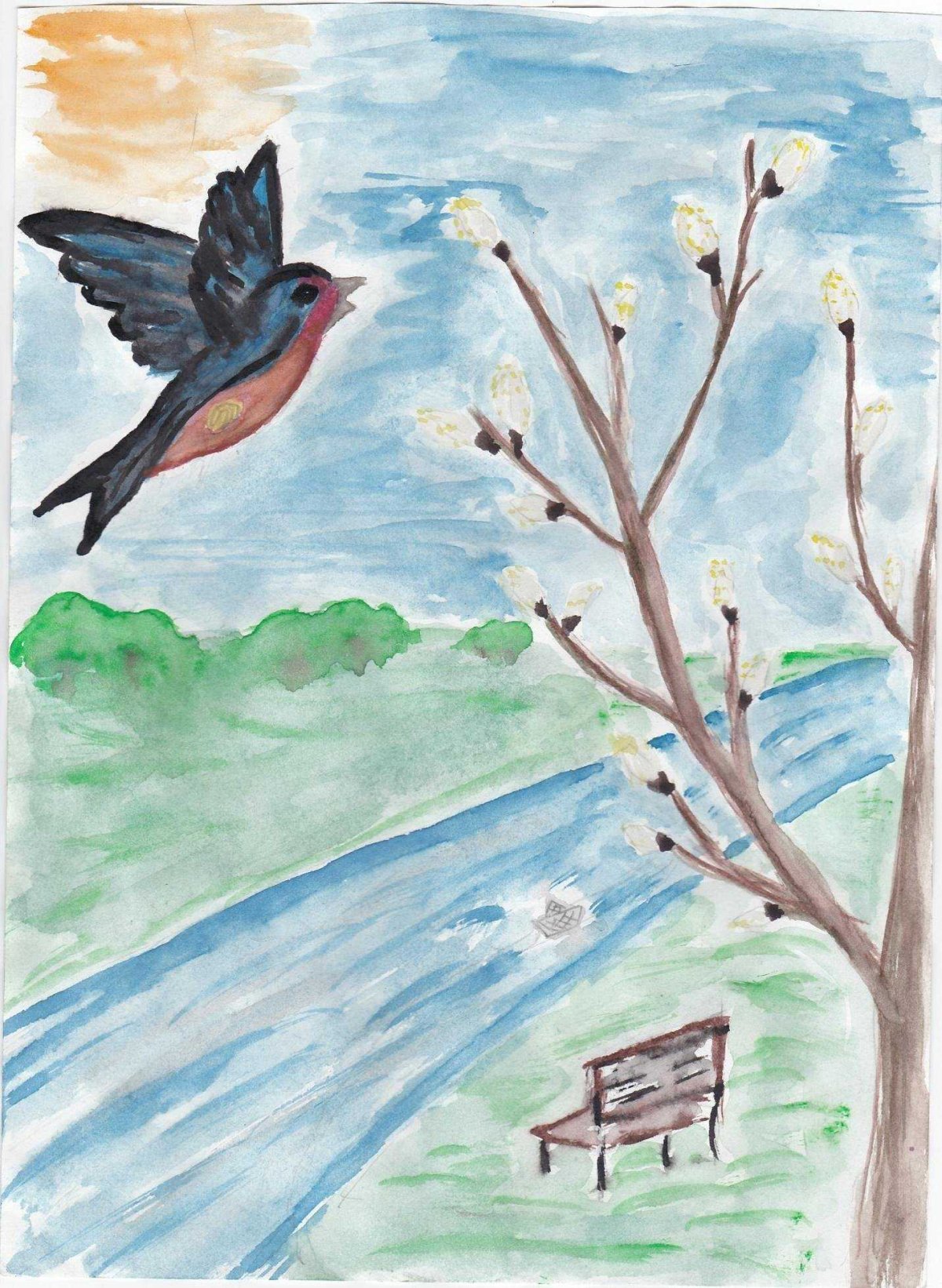 Вена рисунок