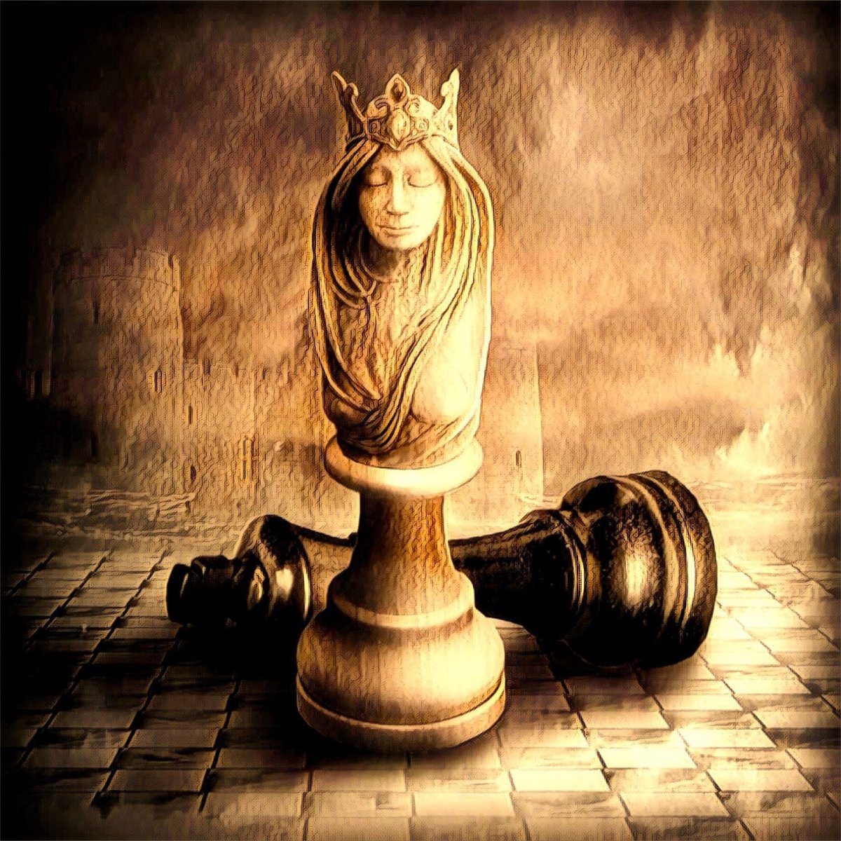 Ферзь в шахматах это Королева