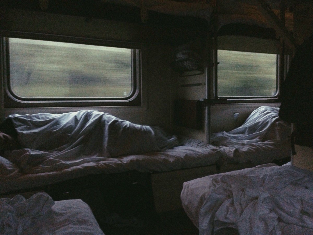 Поезд внутри Эстетика