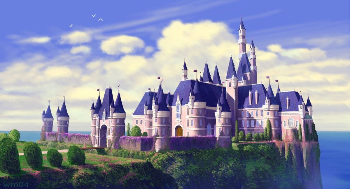 Замок принцессы Авроры Дисней