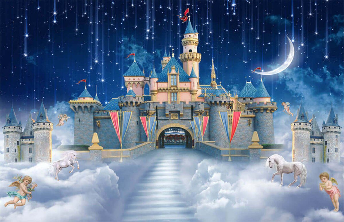 Королевство волшебных фей зимний дворец Дисней
