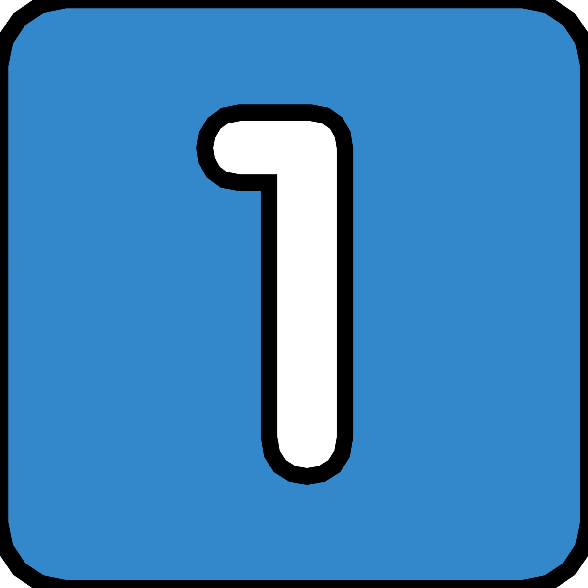 Цифры в кружочках