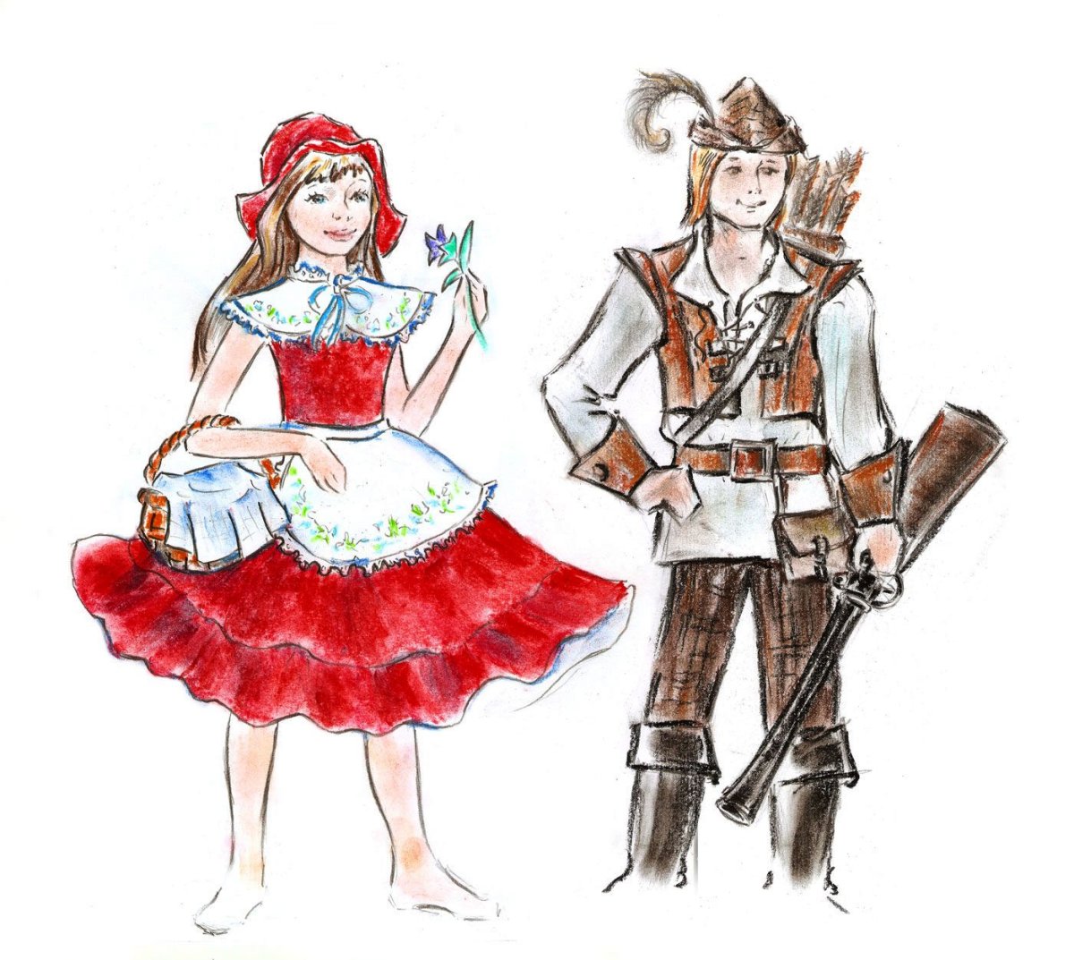 Охотник мультяшный