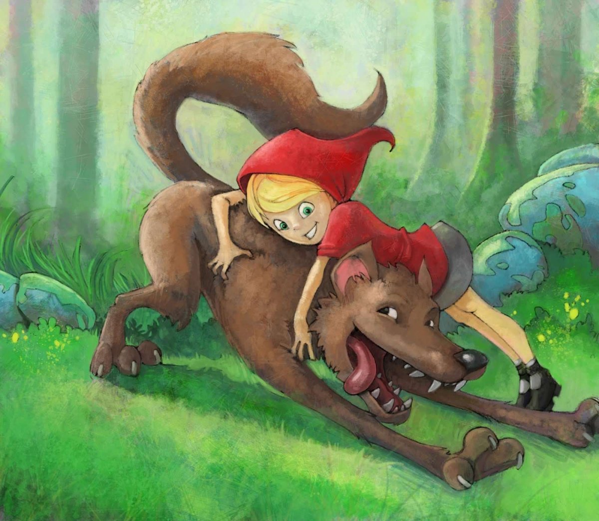 Скотт Густафсон красная шапочка