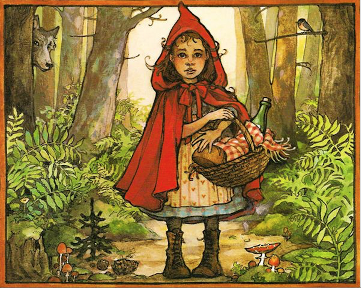 Красная шапочка из сказки