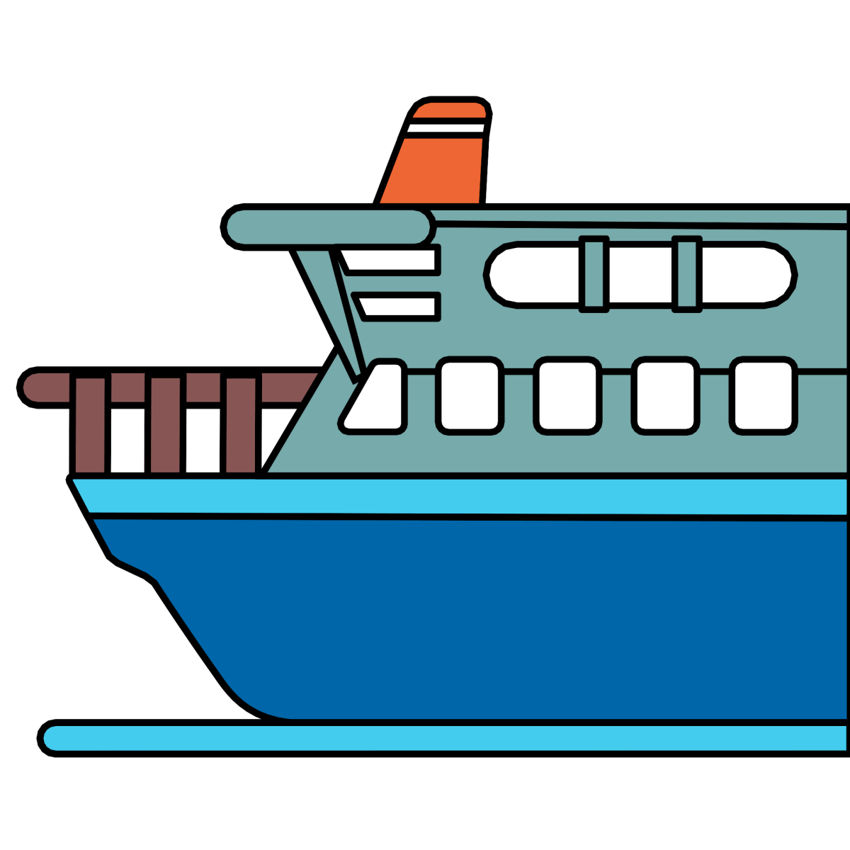 Смайлик теплоход