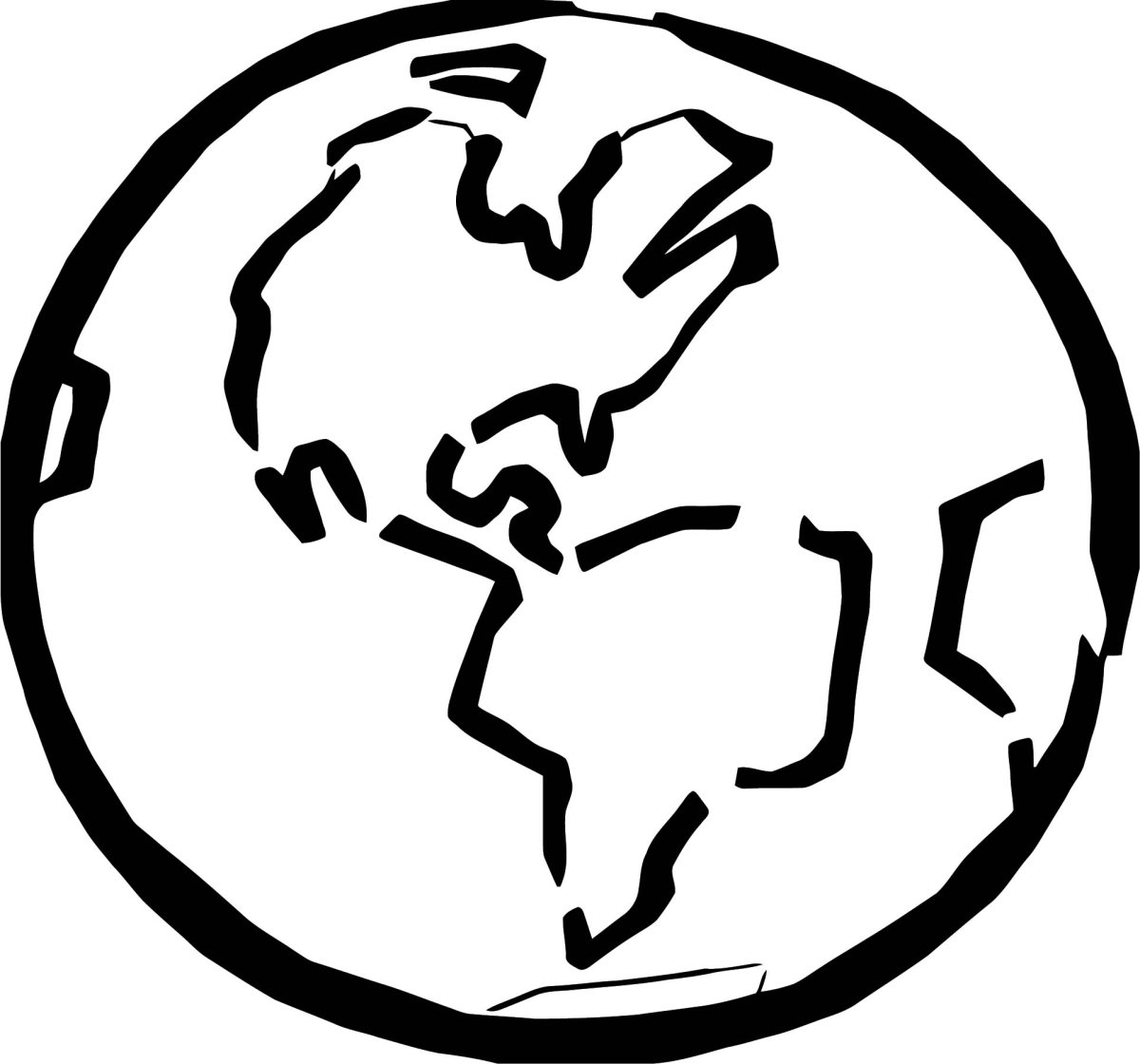 Планета земля скетч