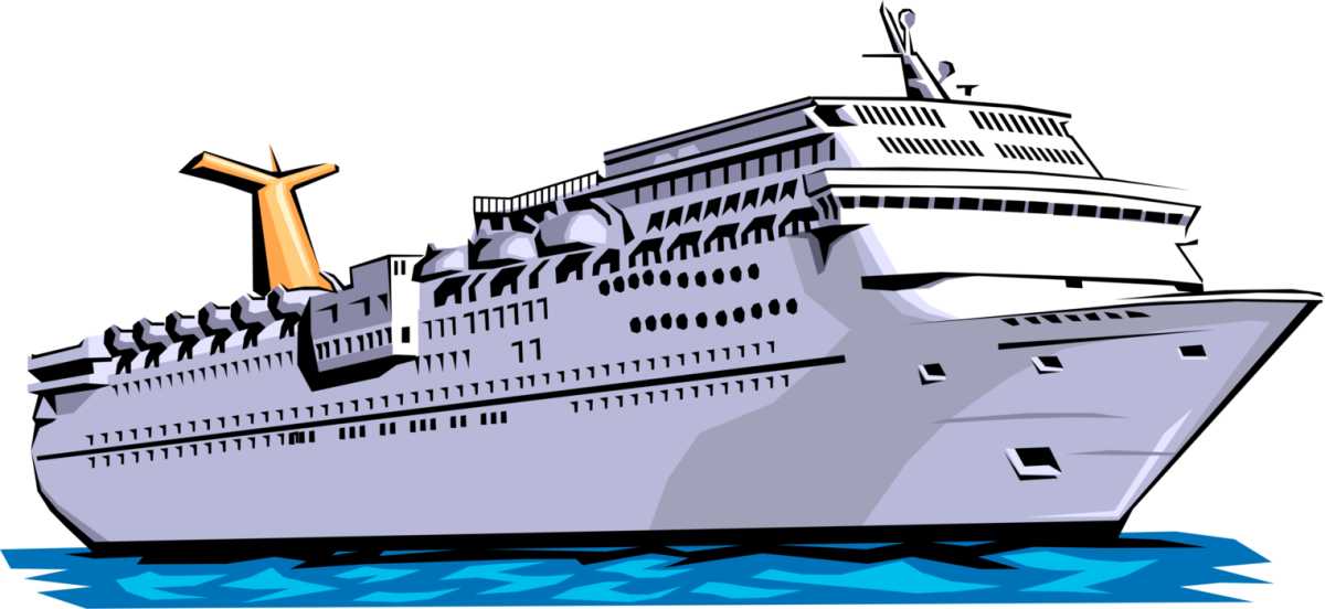 Пассажирское судно рисунок