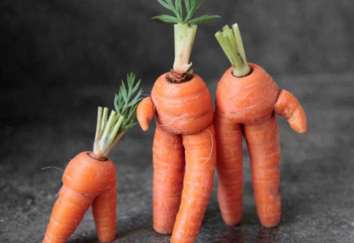 Необычная морковка