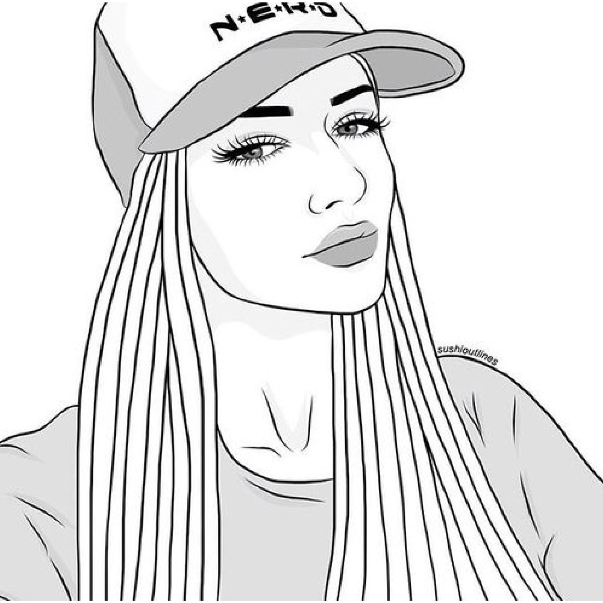 Раскраска Мия Бойко