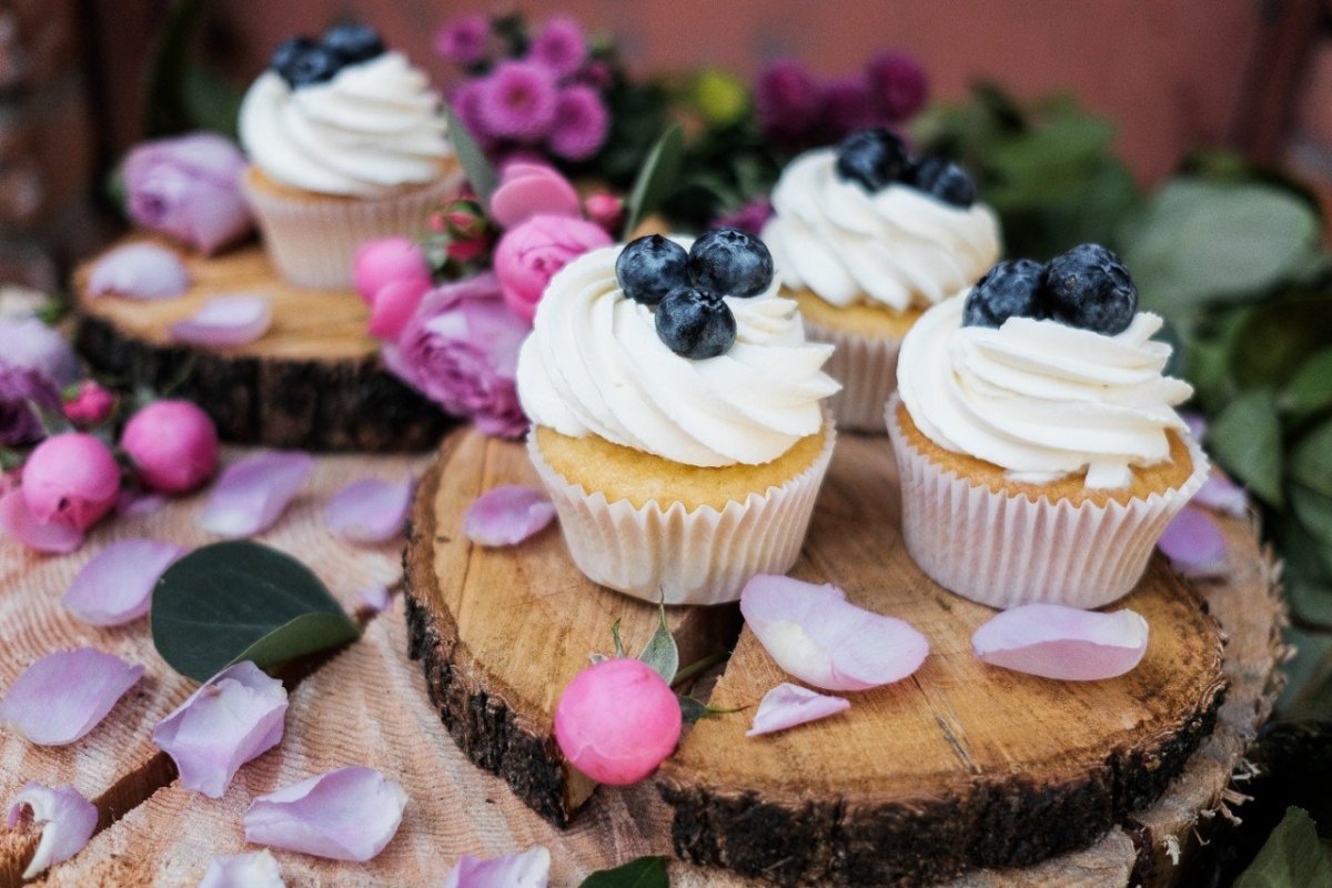 Красивые пирожные