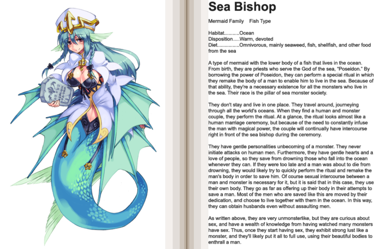 Kenkou Cross энциклопедия девушек монстров