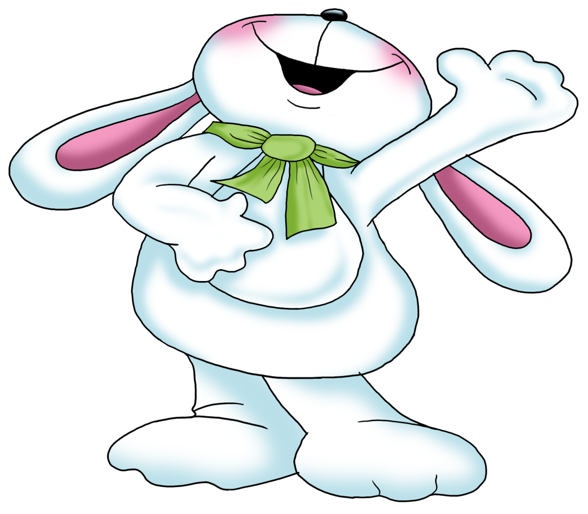 Милые зверюшки на прозрачном фоне