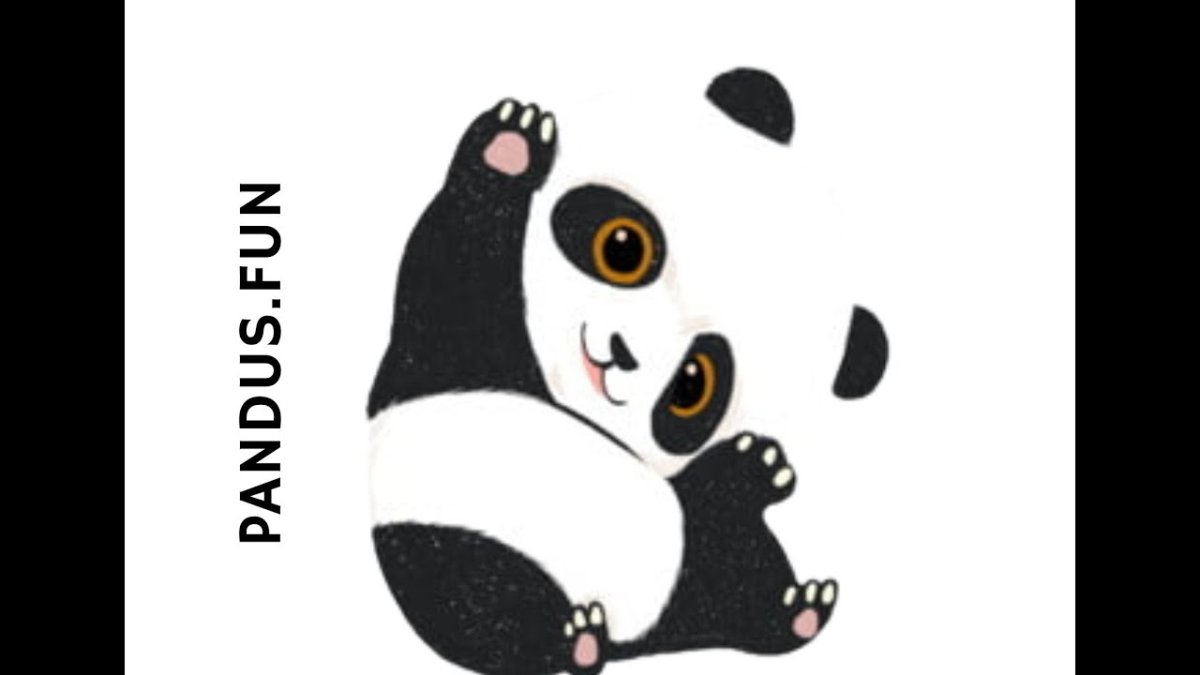 Милые панды мультяшные