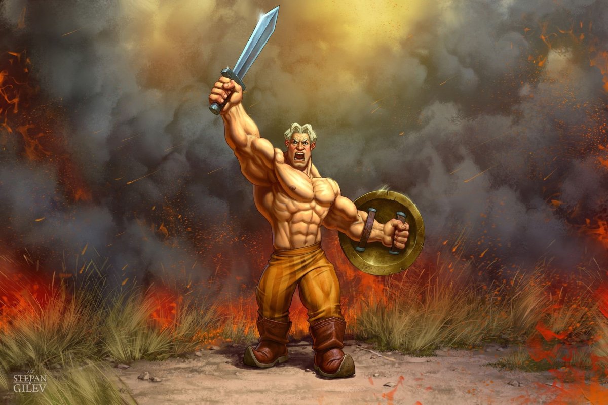 Славянский воин