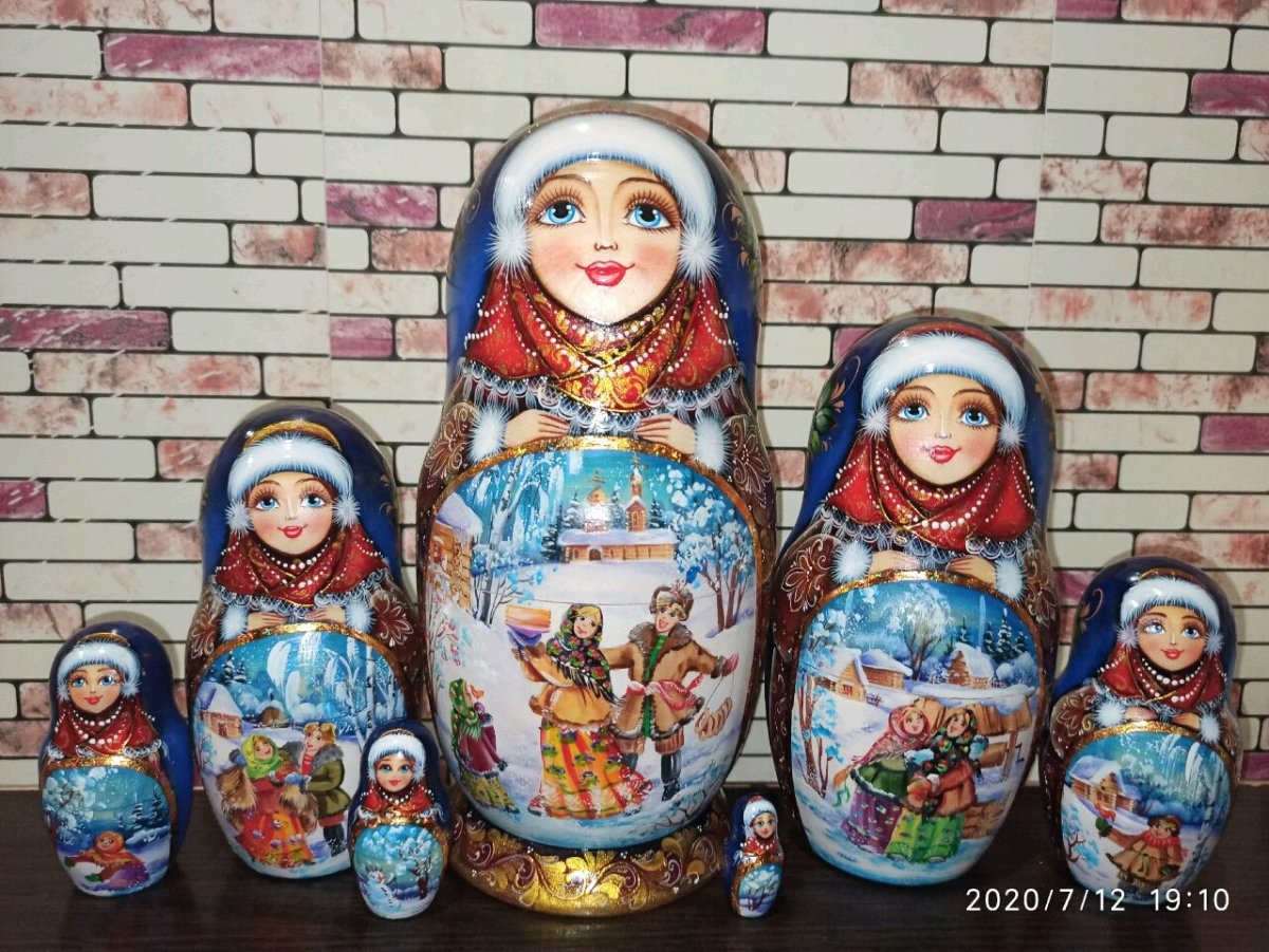Наталья Вершинина матрешки