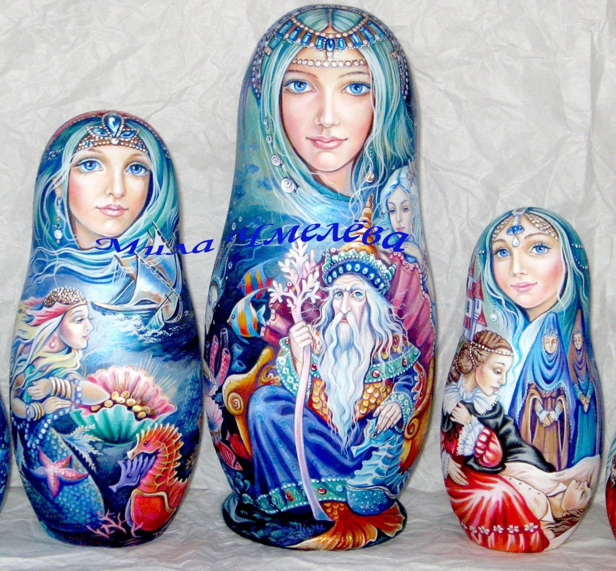 Мила Чмелева матрешки