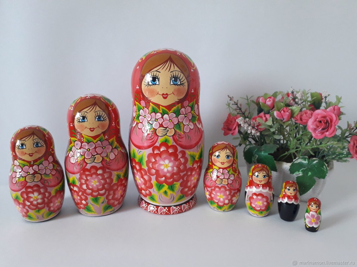 Красивые матрешки