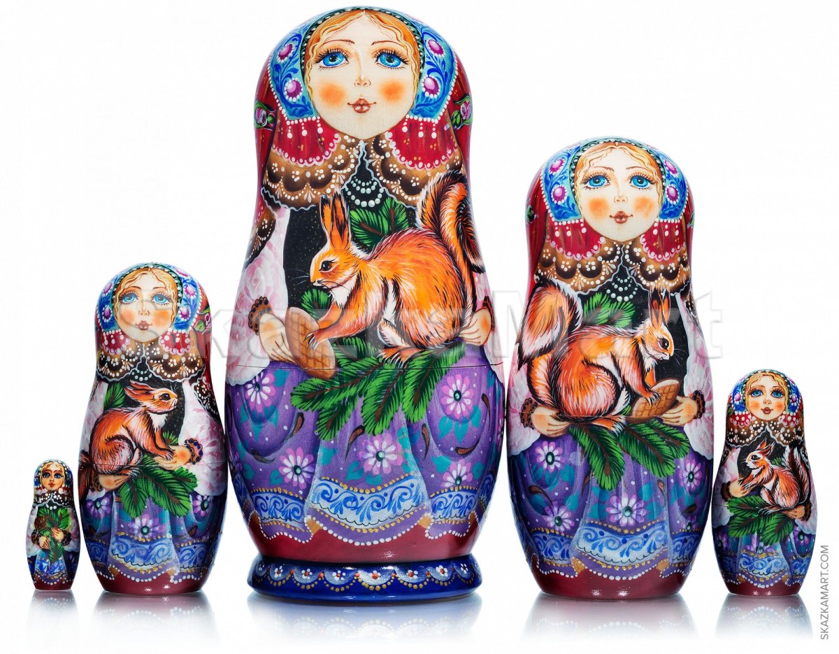 Матрешка эскиз