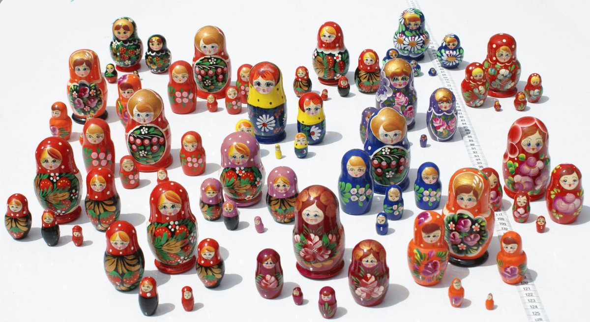 Матрешка современная