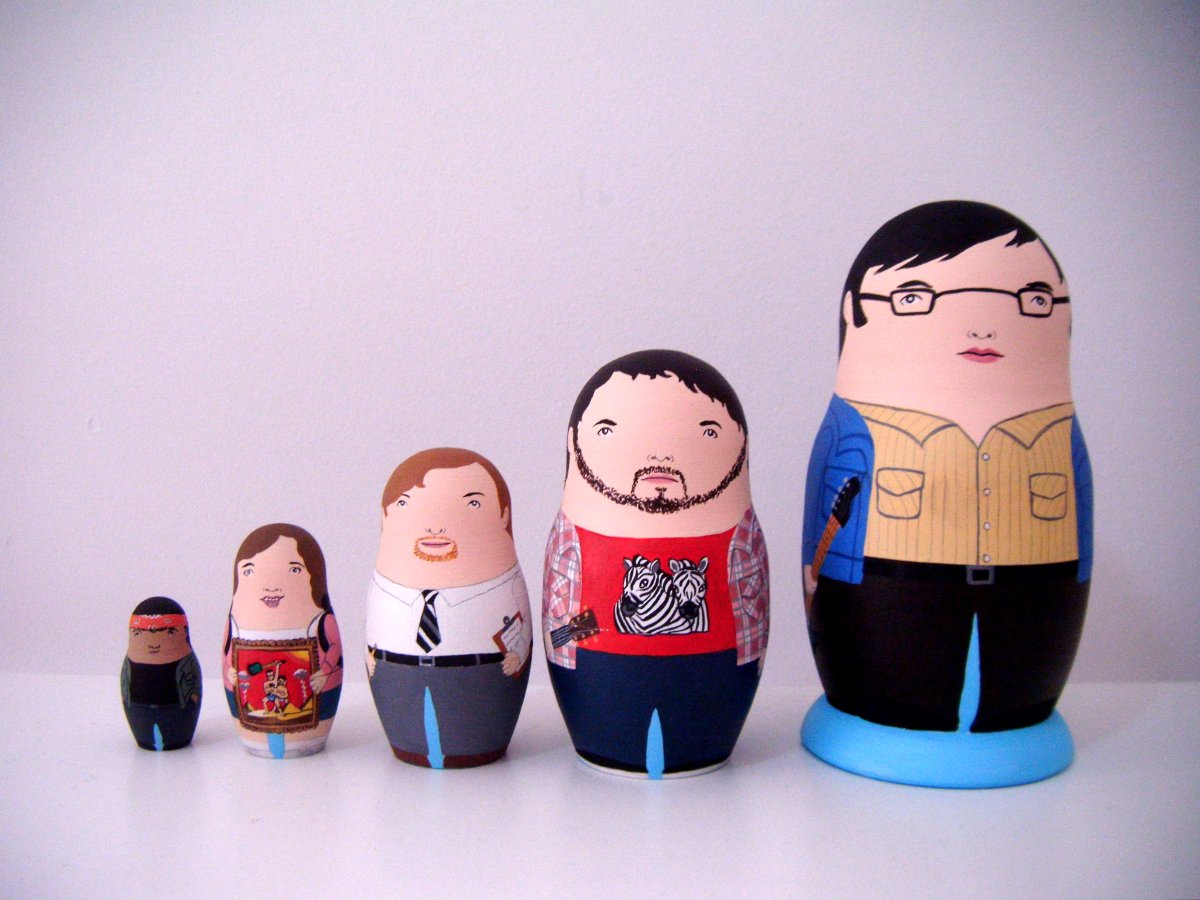 Матрешка анимация