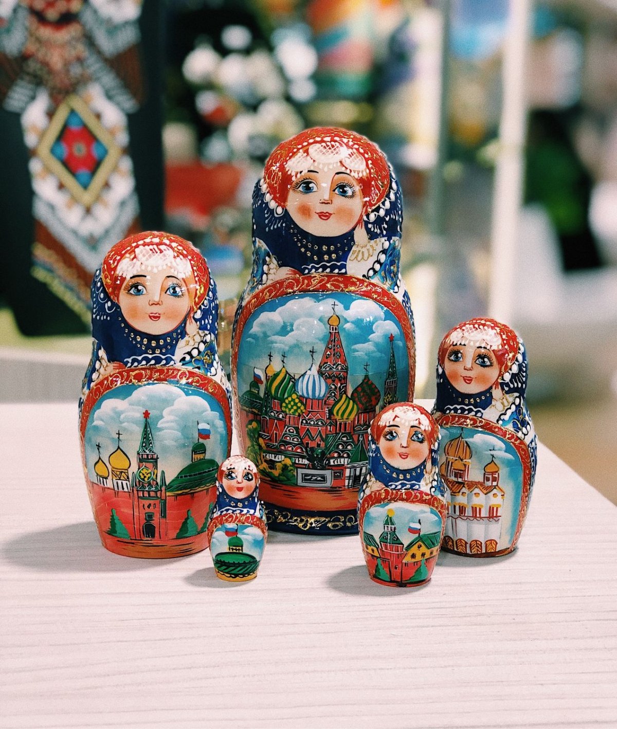 Роспись матрешки