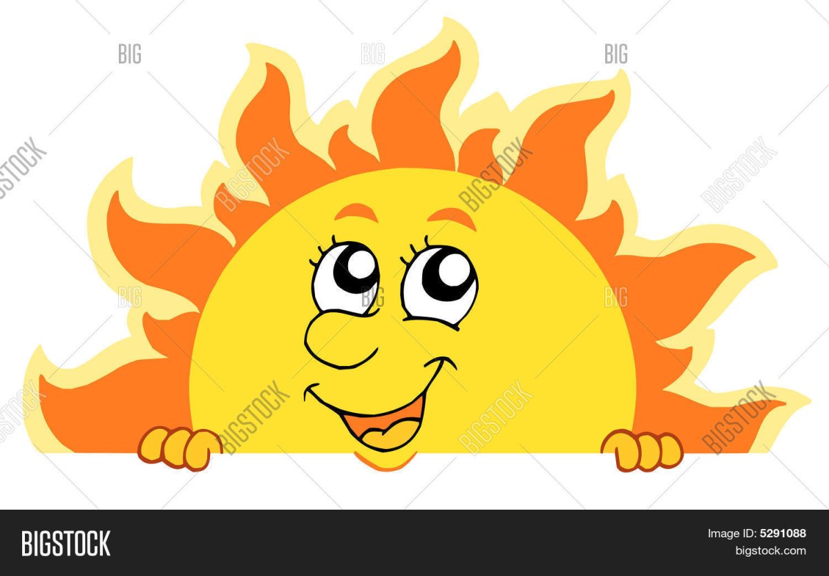 Солнышко для детей с ручками