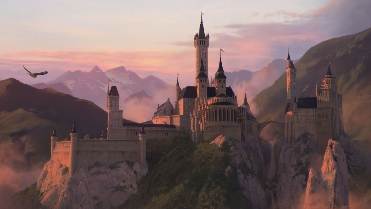 Шармбатон замок Гарри Поттер