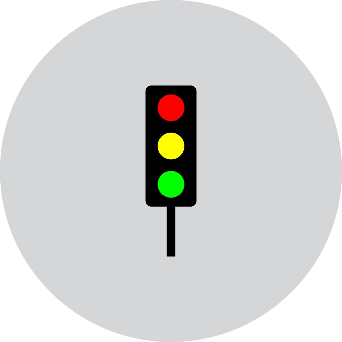 Знак светофор