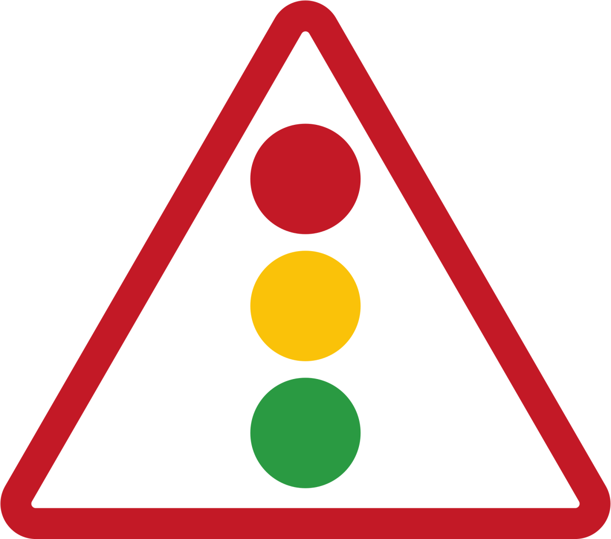 Знак светофор