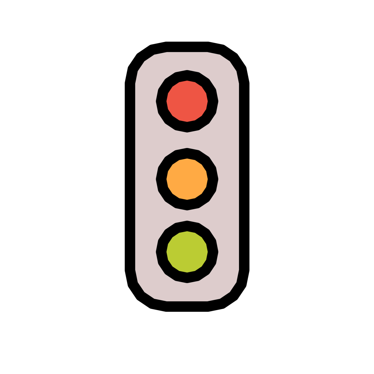 Эмодзи светофор