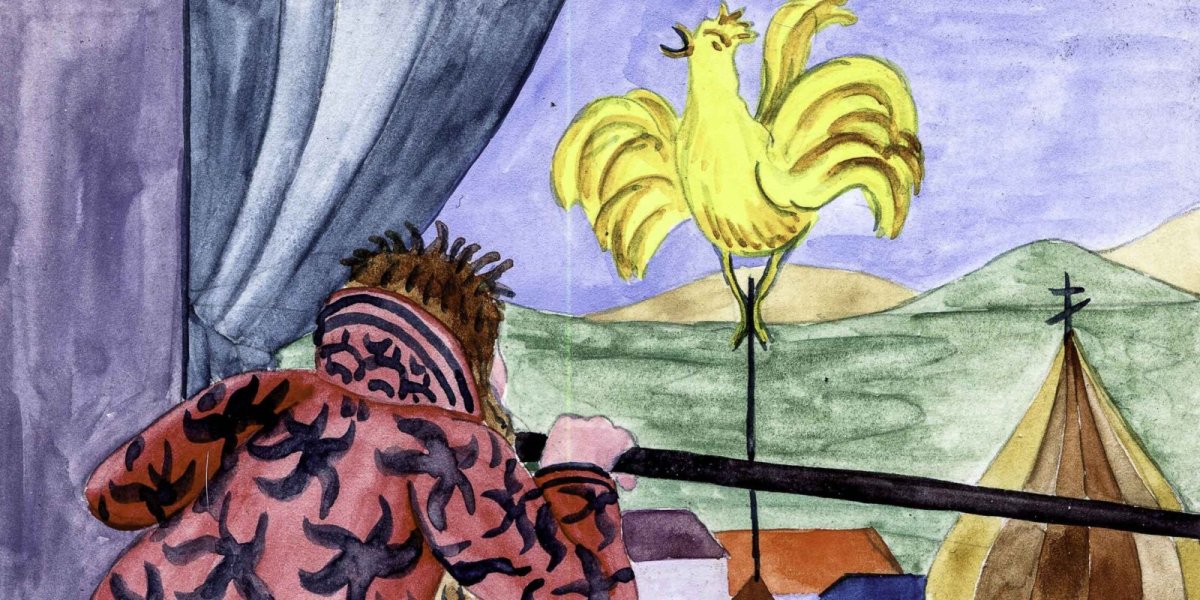 Золотой петушок сказка Пушкина