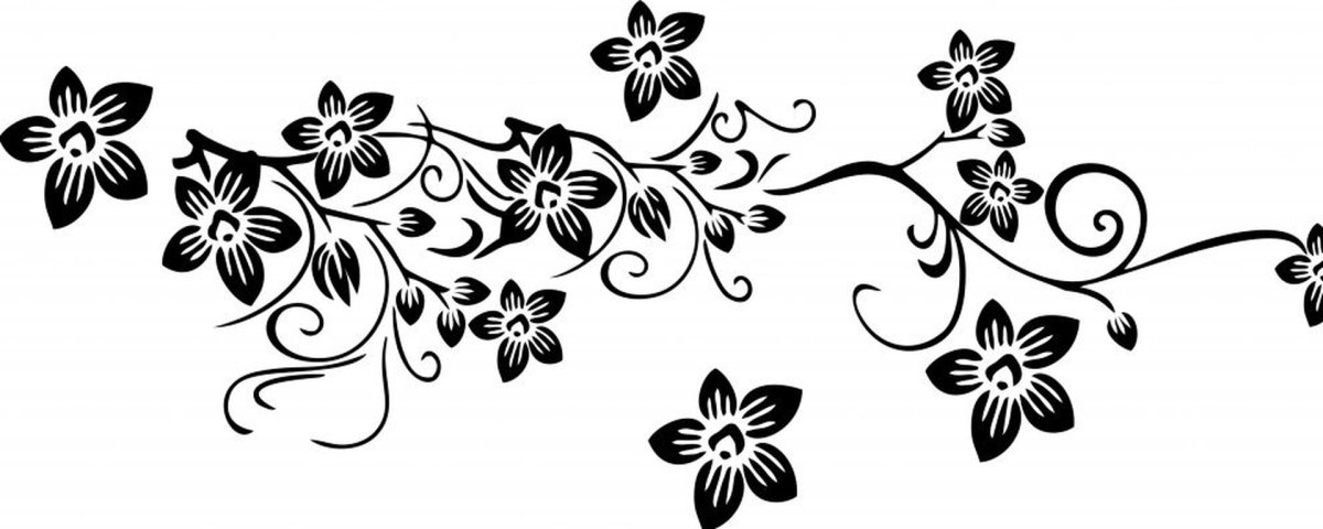 Орнамент в полосе несложный