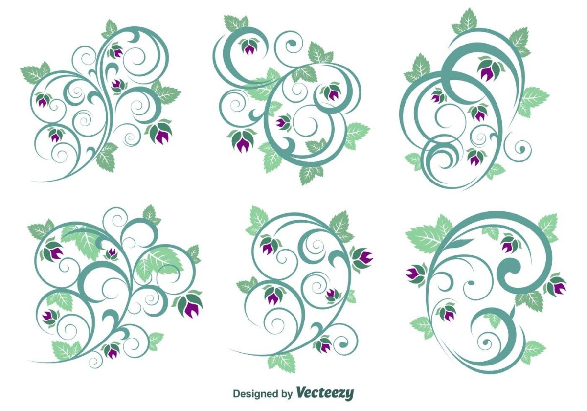 Элементы растительного орнамента