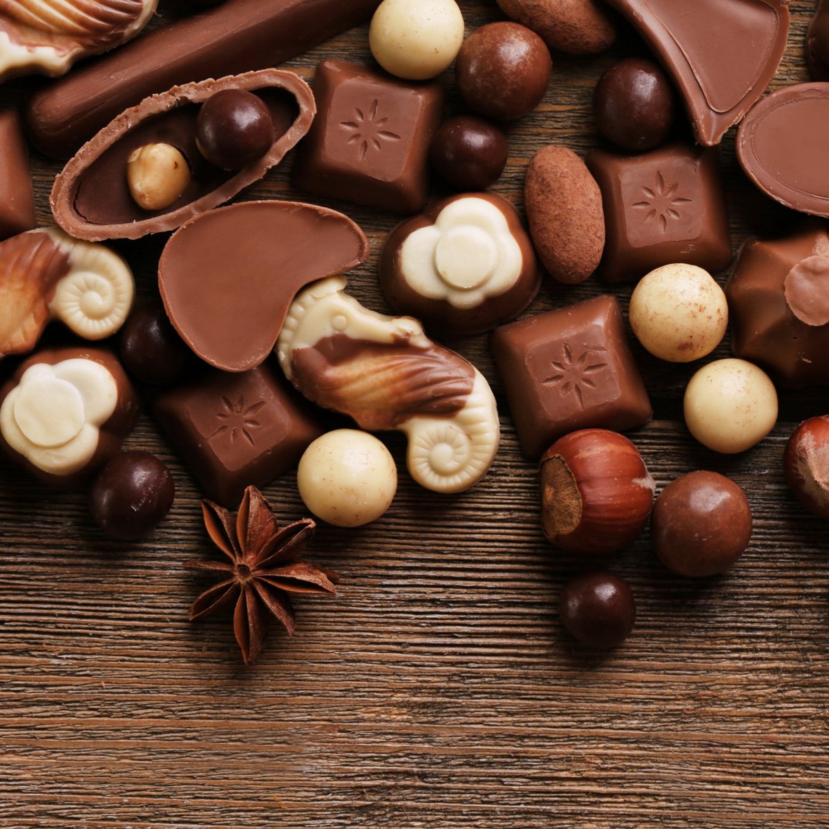 Кофейные конфеты шоколадные