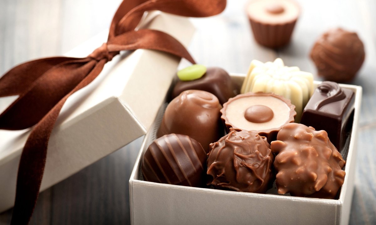 Красивые конфеты