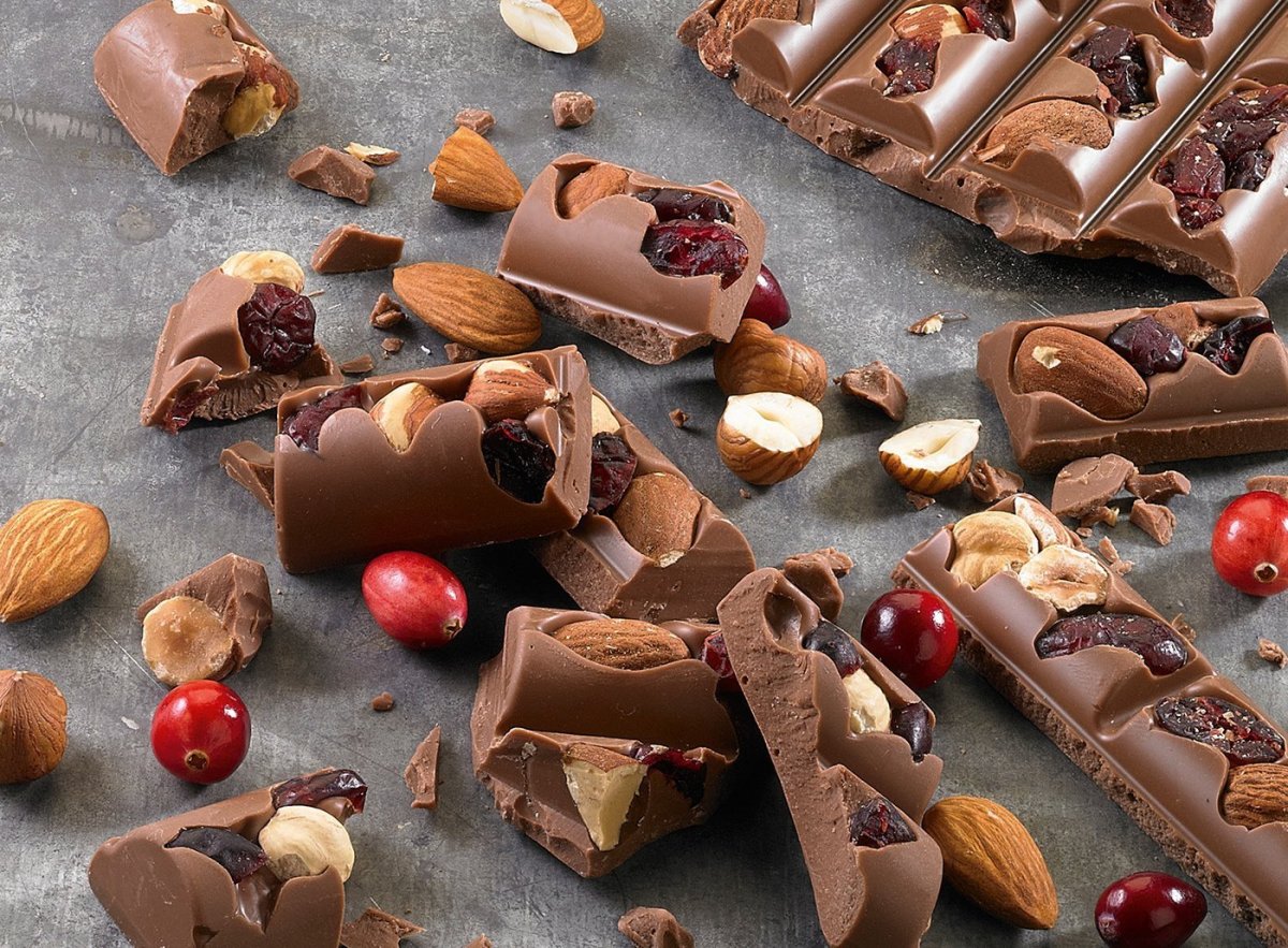 Шоколад с начинкой