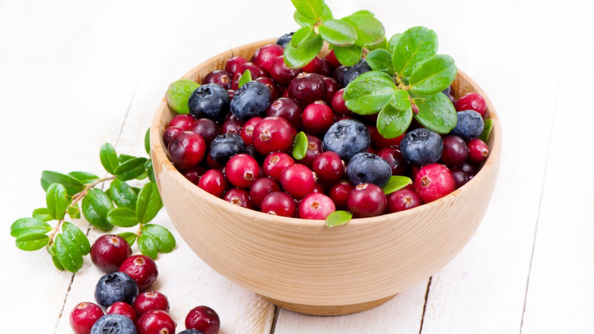 Черника брусника клюква