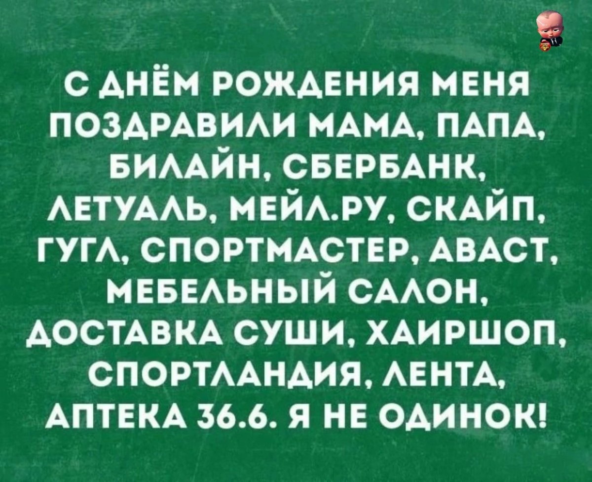 С днём рождения мужчине