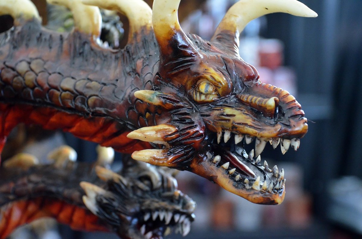 Голова дракона арт