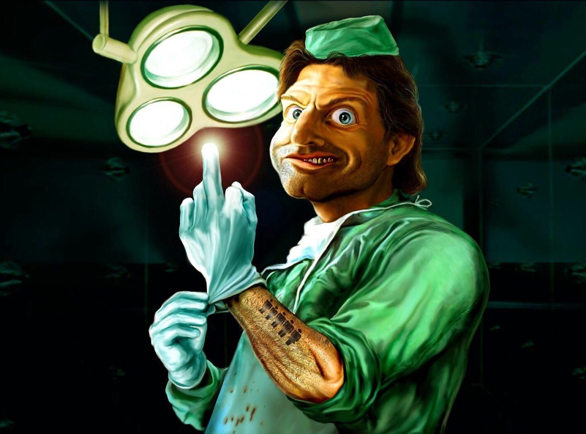 Парик чокнутого профессора